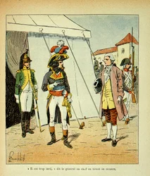 The representative of Venice tries to broker with Bonaparte