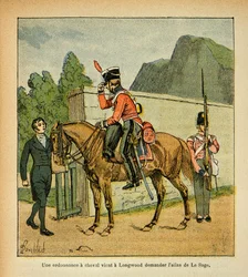 An Ordinance to a Horse Comes to Longwood Asking for the Atlas of Le Sage