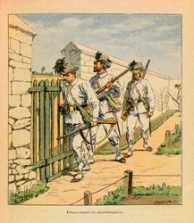 Freiers-snireurs en reconnaissance (The Eastern Armee)