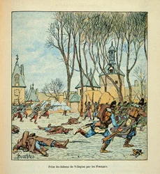 Capture of the Castle of Villepion by the French on December 1, 1870