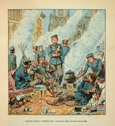 The Germans occupied the city of Orleans on October 11