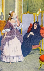 Mrs of Luxembourg and the Princess of Robecq