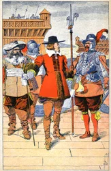 Richelieu at the Headquarters of La Rochelle
