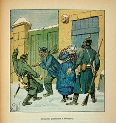 The Army of the Loire: In Beaugency the Inhabitants Defend Themselves Against the Prussian Brutalities in December 1870