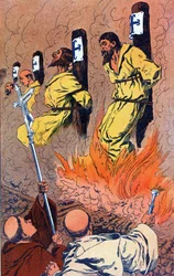 The Burning of the Templars