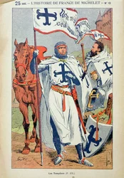 The Knights Templar, illustration from 