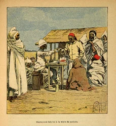Convoyeurs Kabiles, Visit of a Military Doctor