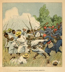The Malagasy Seized a Cannon during the Ambolomonty Battles in 1895