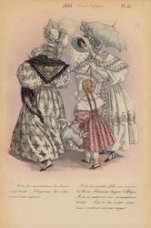 French fashion: 1833, Louis-Philippe