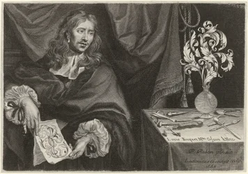Title Print with the Portrait of Louis Roupert