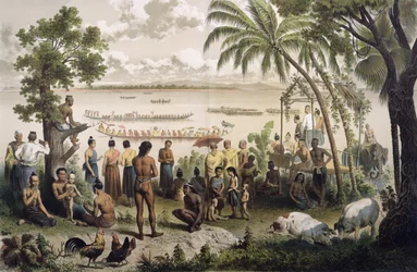 Pirogue Races on the Bassac River, from 