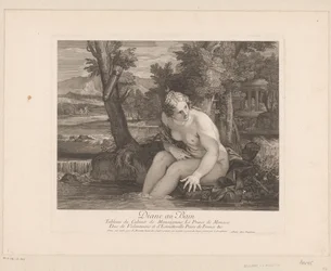 Bathing Diana