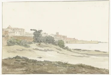 View of Barletta on the Coast