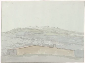 View of Montefusco (Voyage in Italy, Sicily, and Malta - 1778)