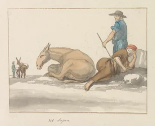 Costumes of the Island of Gozo Costume de Ghozo Voyage en Italie, en Sicile et à Malte - 1778 (series title)