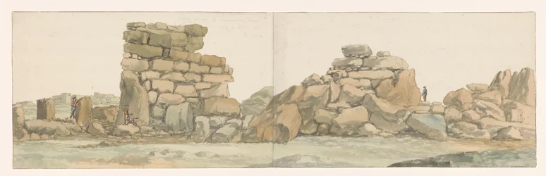 Monument of Phoenicians or Carthaginians on the Island of Gozo (Voyage in Italy, Sicily, and Malta - 1778)