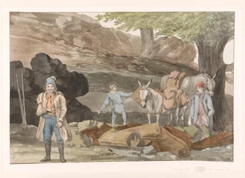 Stop at the Grotte delle Capre at the Border of Nemorosa and Fredda (Voyage in Italy, Sicily, and Malta - 1778)