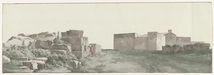 Profile of the Inner and Outer Walls of the Old City of Manduria (Voyage en Italie, en Sicile et à Malte - 1778)