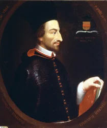 Portrait of Jansenius by F. Ipris