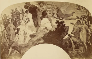 Apollo Receiving the Lyre