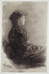 Portrait of Aunt Mary Eysen