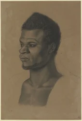 Head Study of a Black Man