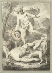 Mercury with the Head of Argus