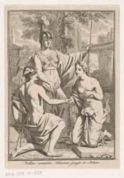 Minerva Reunites Mercury and the Personification of Nature