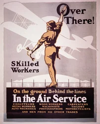 American recruiting poster for the Air Service