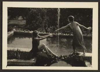 Dancers by Pool
