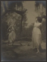 Dancers in Garden