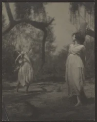 Dancers in Garden