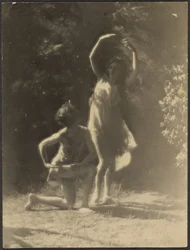 Dancers in Garden