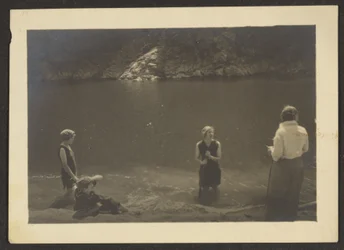 Figures in a Lake