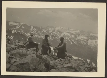 [Figures in a Rocky Landscape]