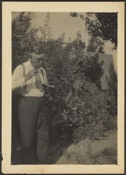 Fleckenstein Eating in a Garden