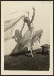 Florence Dancing on Rooftop
