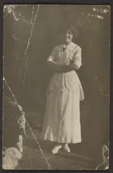 Florence Standing on Path