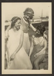 Florence with Friends in Gauzy Costumes