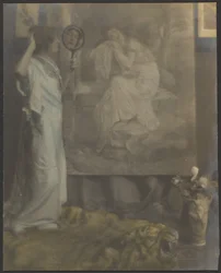 Florence with Hand Mirror and Painting