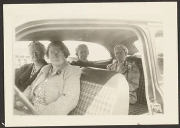 Four Women in Car