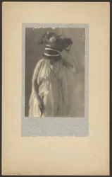 Model in Classical Costume