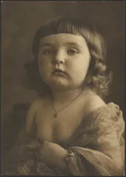 Portrait of a Child in Gauze
