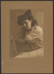 Portrait of a Girl with Large Bow