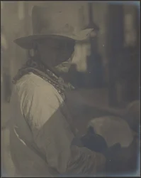Portrait of a Man in Cowboy Gear