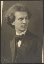 Portrait of a Man with Bow Tie