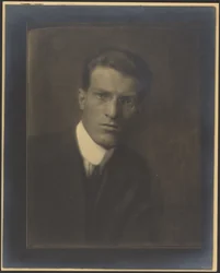 [Portrait of a Man with High Collar]