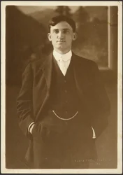 [Portrait of a Man with Watch Chain]