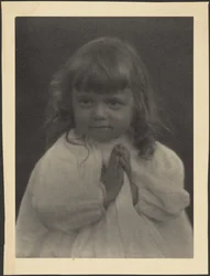 Portrait of a Praying Child