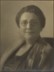 Portrait of a Woman Wearing Spectacles